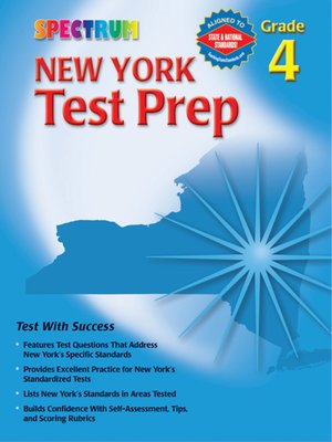 cover image of New York Test Prep, Grade 4
